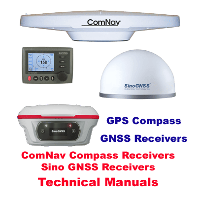 ComNav Sino GPS GNSS receivers manuals