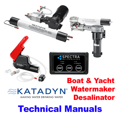Katadyn Watermaker owner installation manual