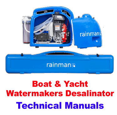 rainman watermaker installation operation manual
